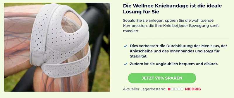 wellnee kniebandage